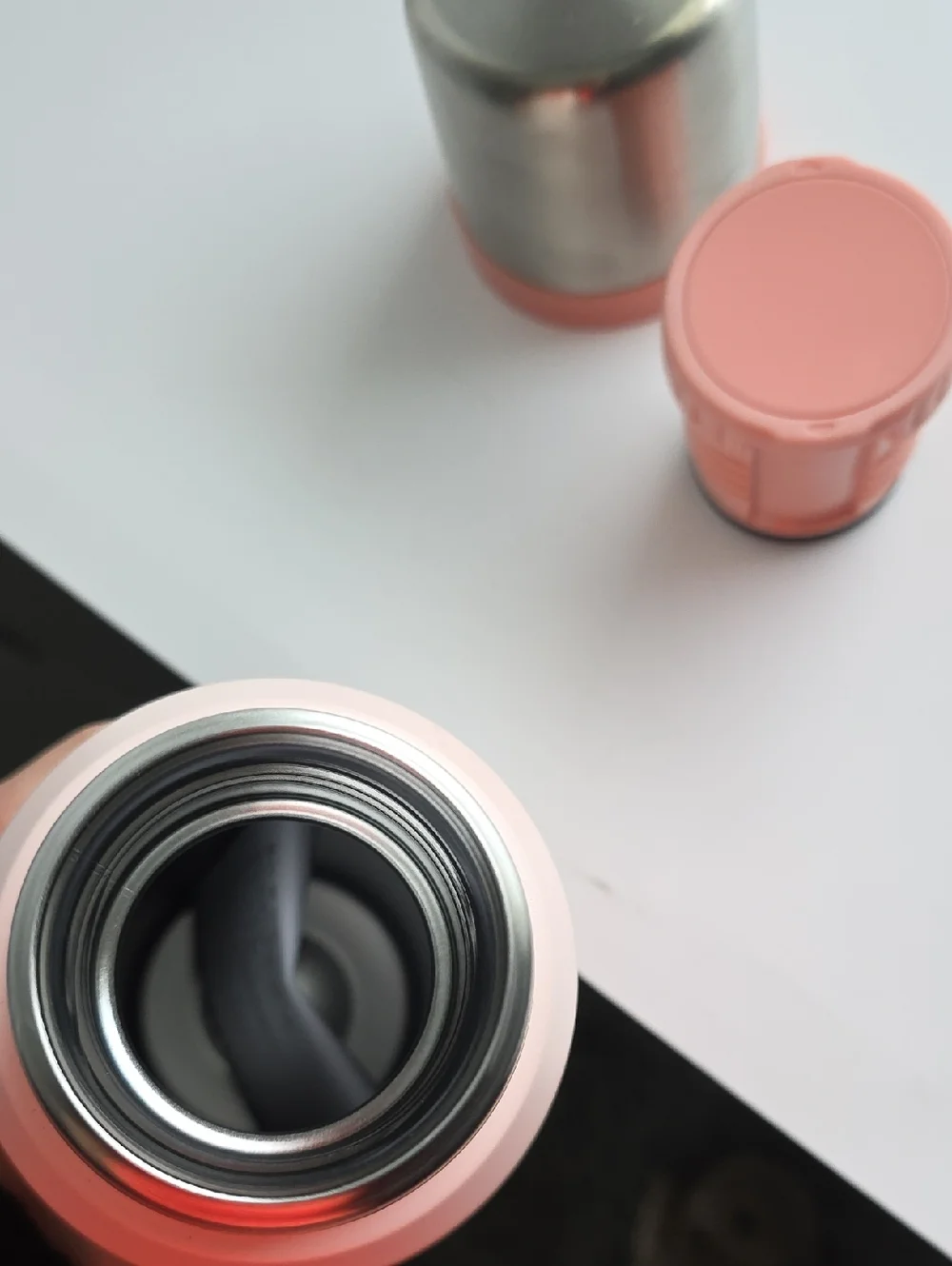 Stanley The Legendary Classic Bottle - Soft Pink with Stainless Accents 1QT - Picture 8 of 8